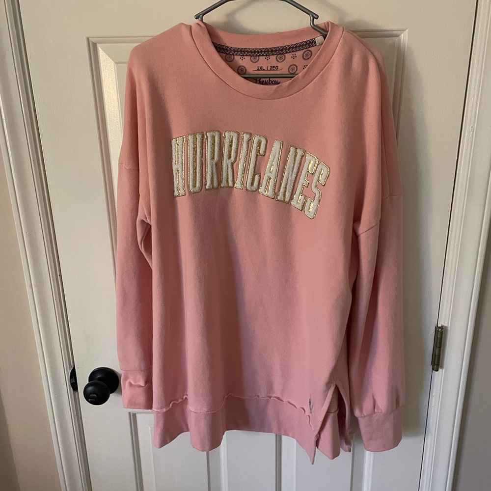 Pink Carolina Hurricanes Sweatshirt